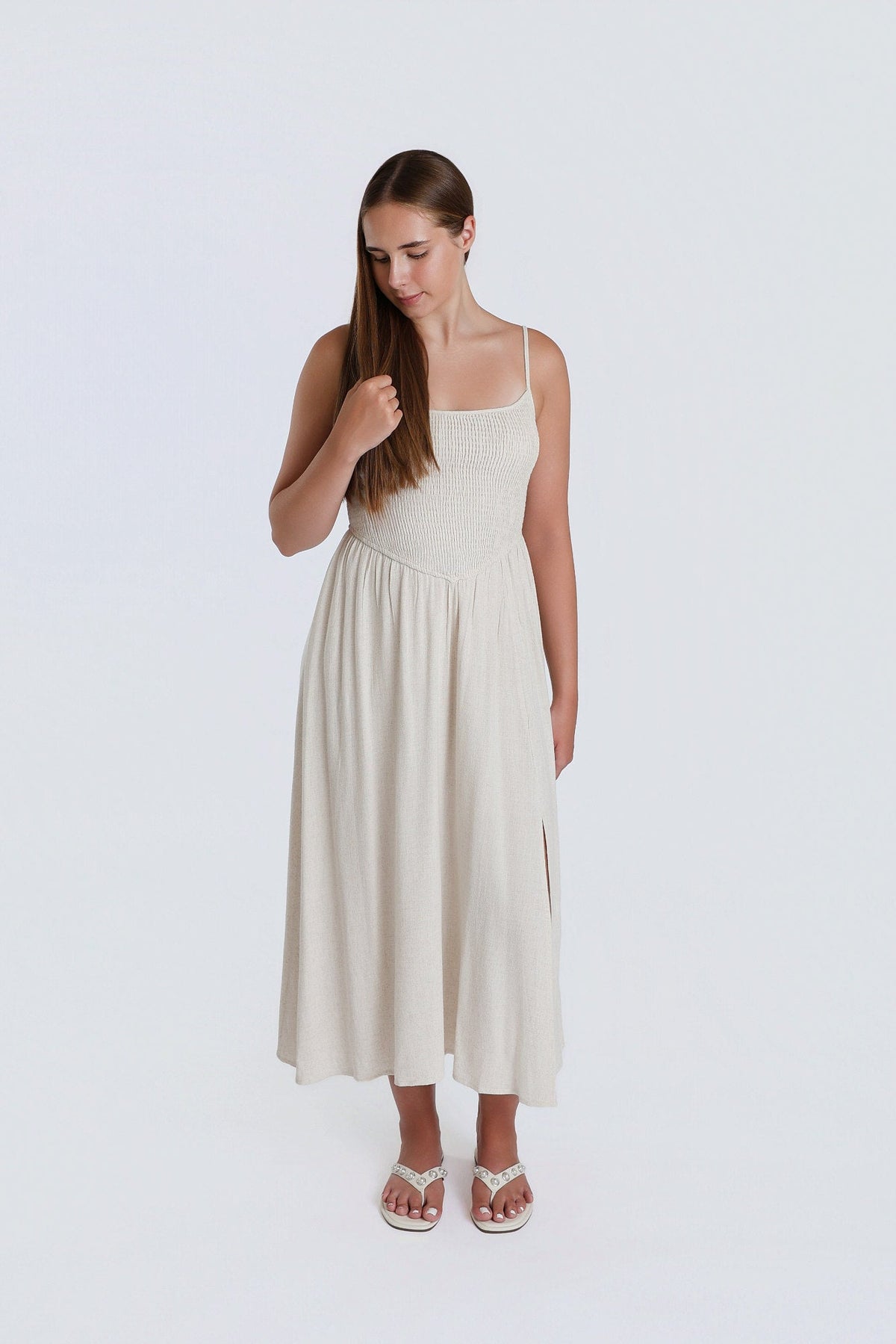 Canyon Moon Cotton Summer Dress - Desert Sunday