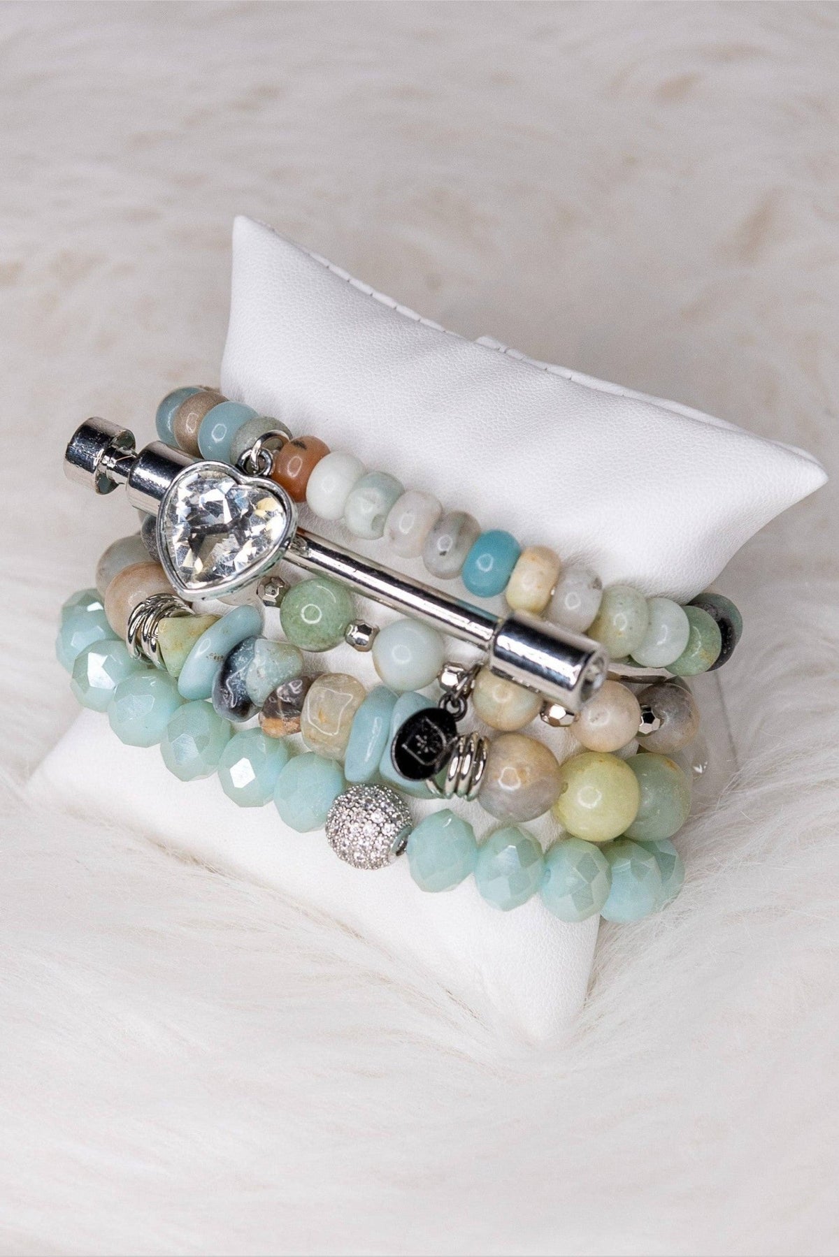 Cora Bracelet Set Amazonite - Desert Sunday
