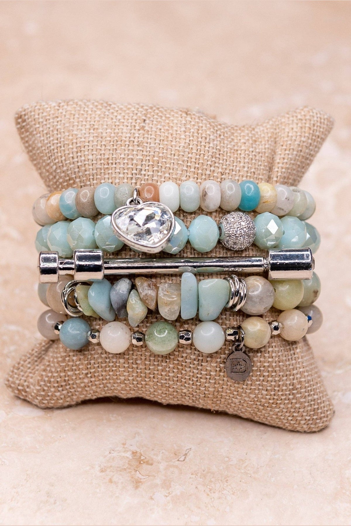 Cora Bracelet Set Amazonite - Desert Sunday