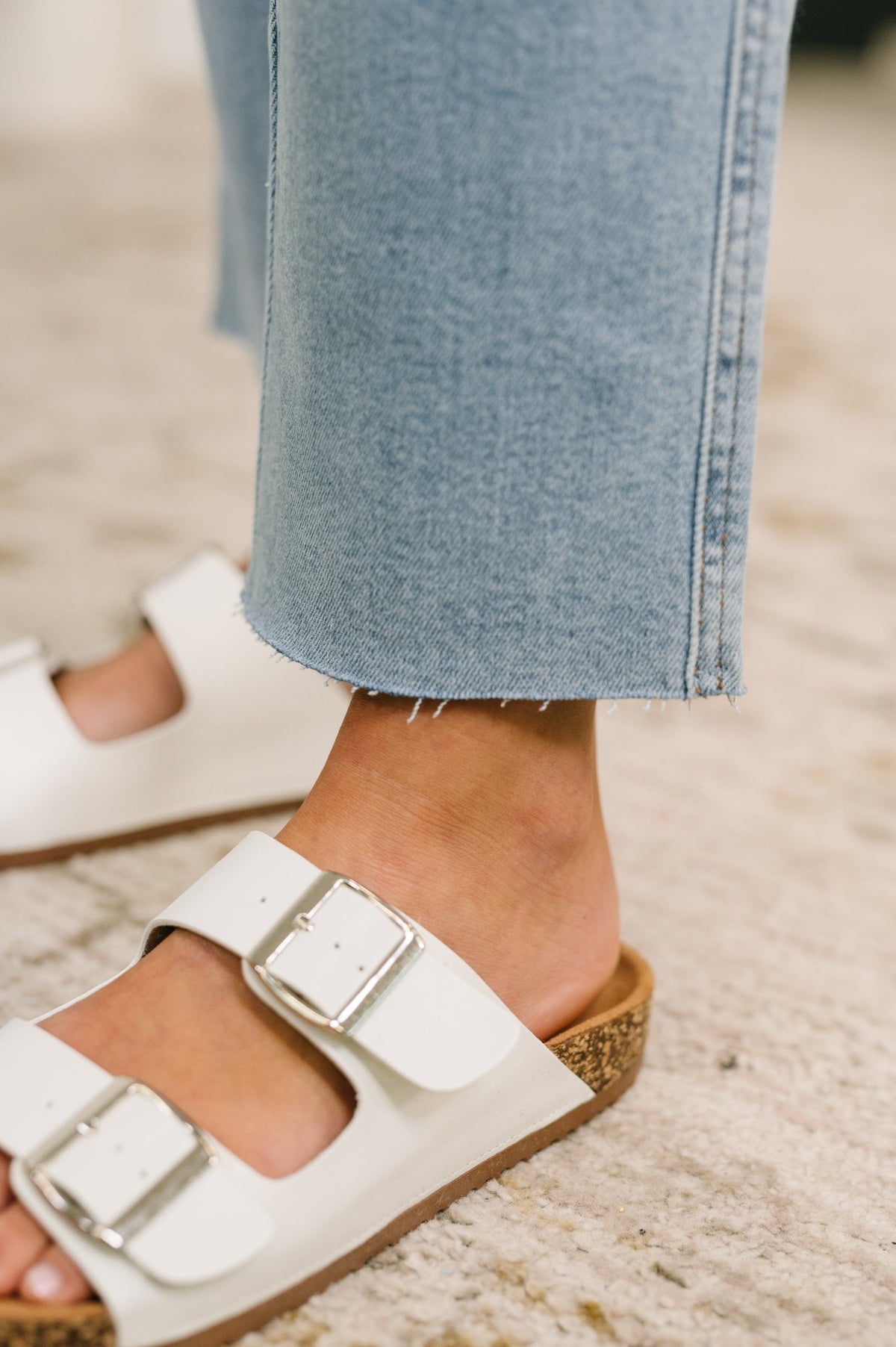 Dawn Mid Rise Ankle Straight w Bandana Loop - Desert Sunday