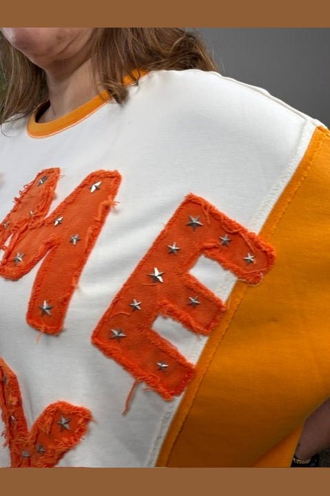 Game Day Glam Star Studded Graphic Tee - Desert Sunday