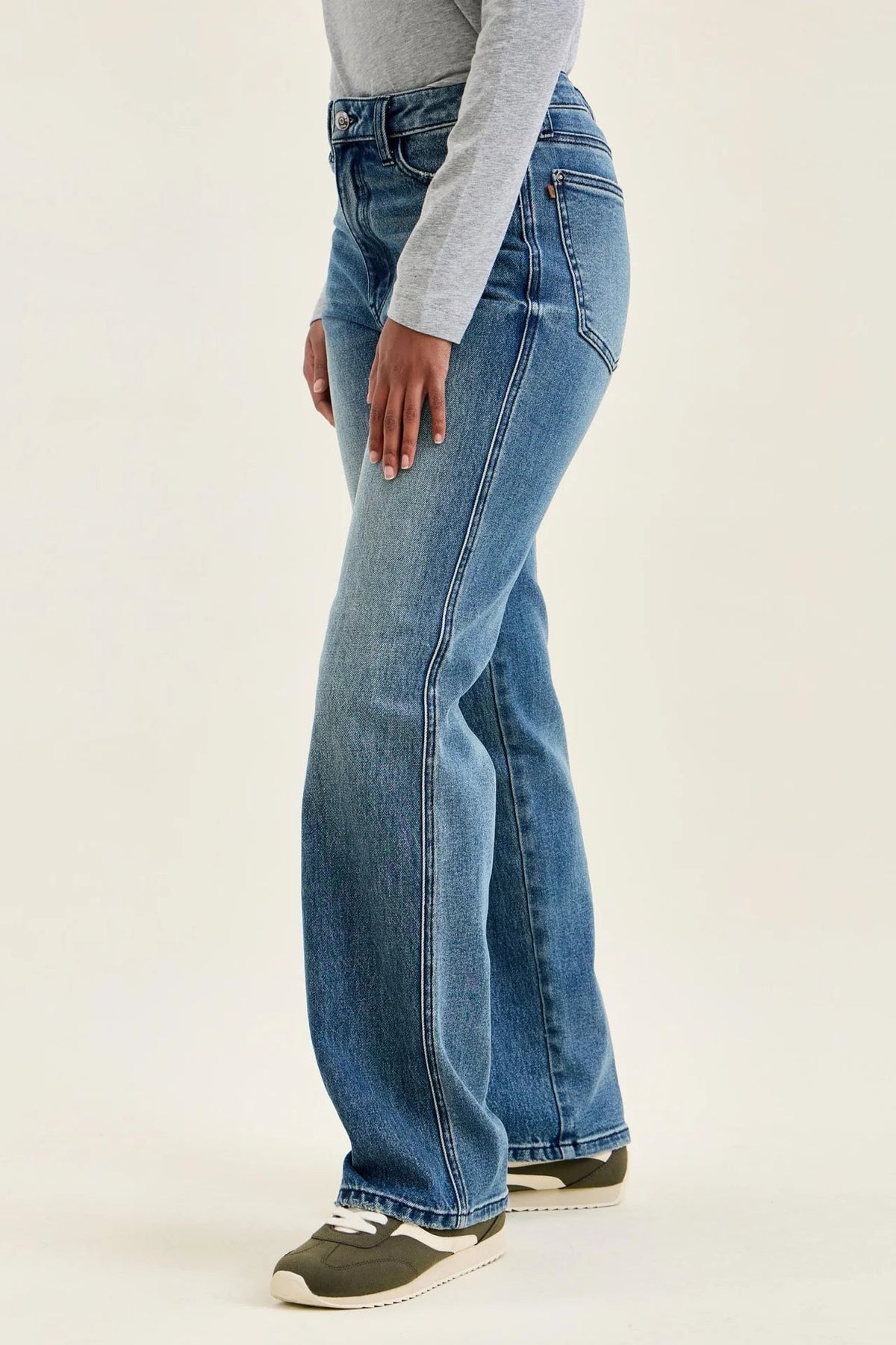 Judy Blue Kimberly Rigid Magic Straight Leg Jeans - Desert Sunday