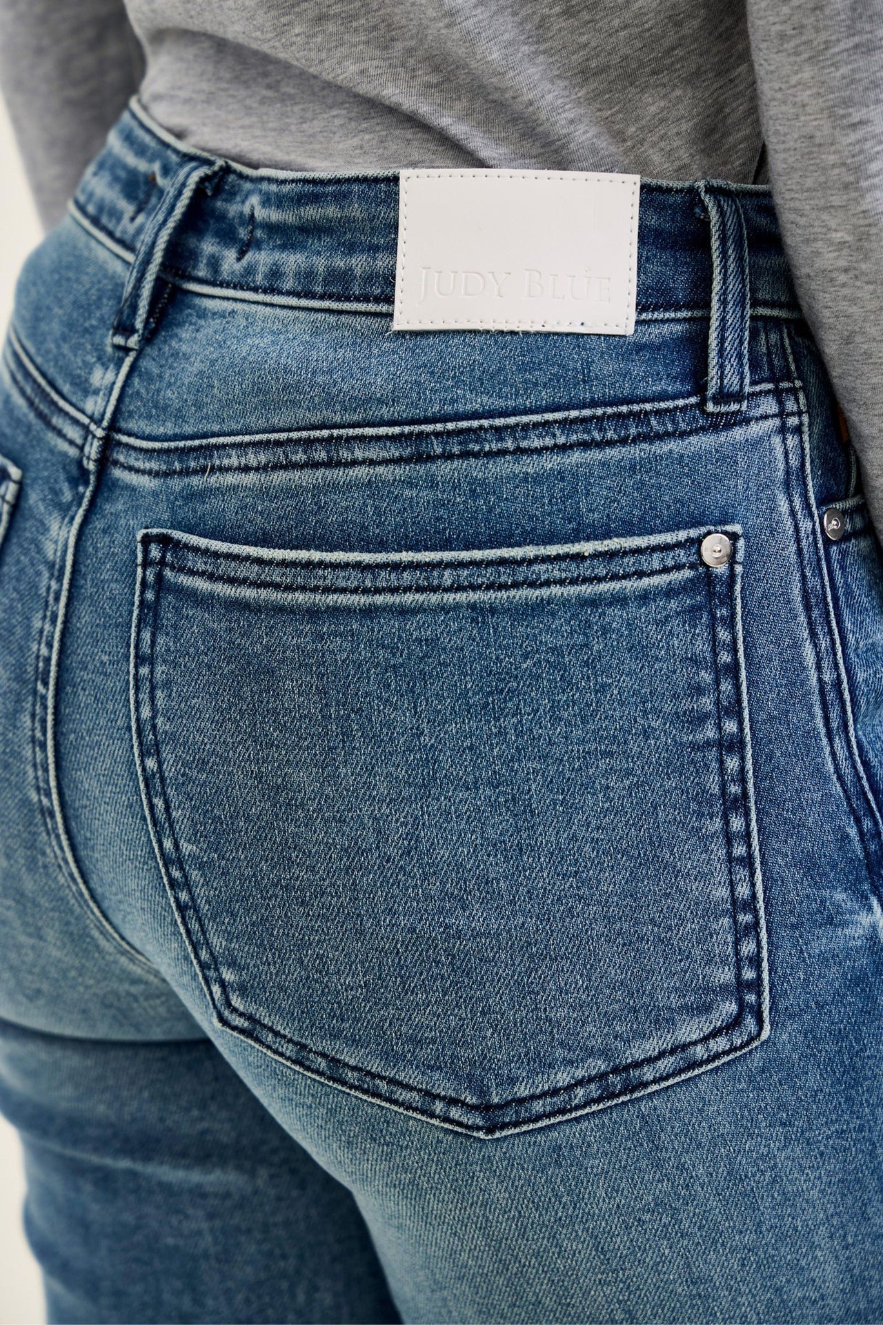 Judy Blue Kimberly Rigid Magic Straight Leg Jeans - Desert Sunday