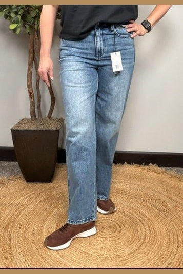 Judy Blue Kimberly Rigid Magic Straight Leg Jeans - Desert Sunday