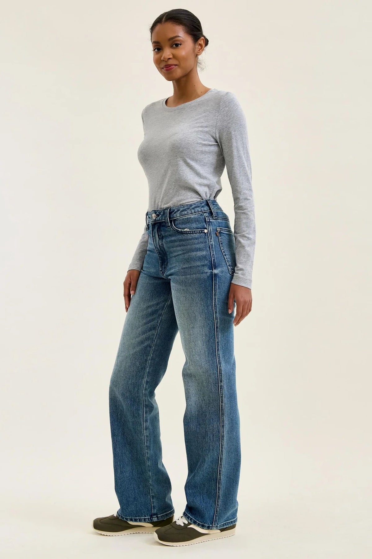 Judy Blue Kimberly Rigid Magic Straight Leg Jeans - Desert Sunday