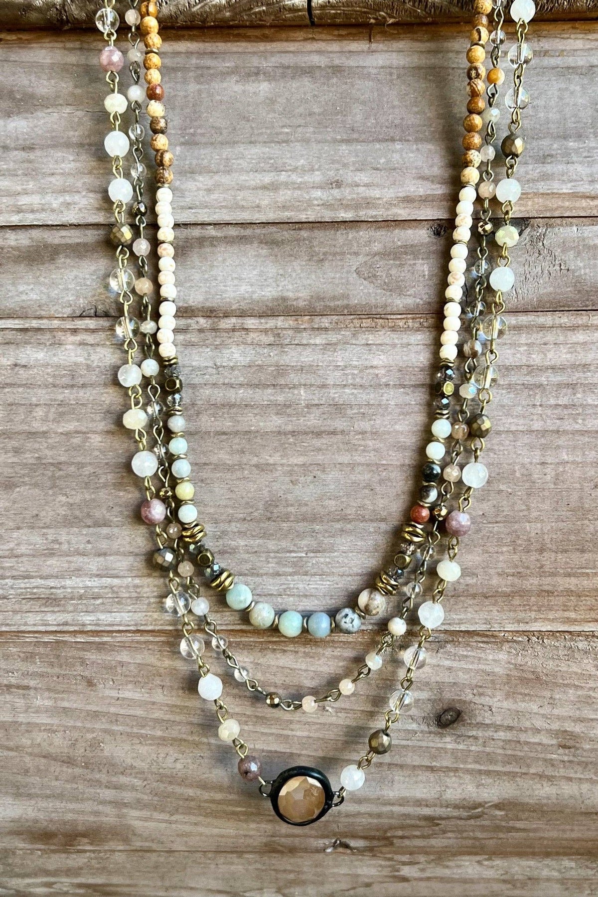 Justina 5-Way Convertible Necklace - Desert Sunday
