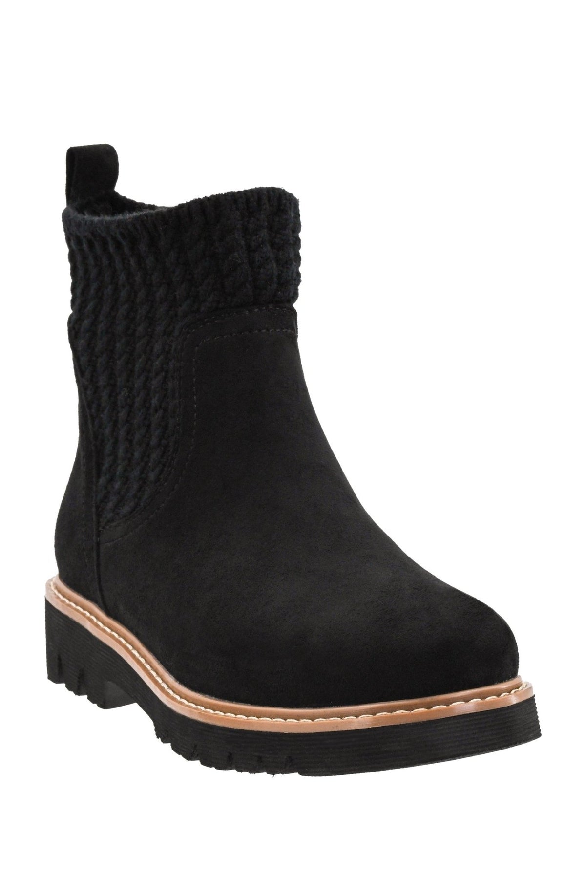 Keep Me Warm Boot In Black - Desert Sunday