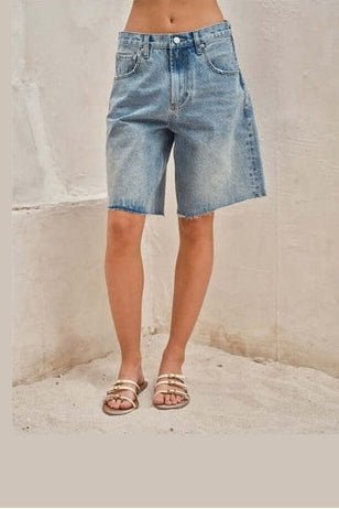 Mesa Denim Bermuda Shorts - Desert Sunday