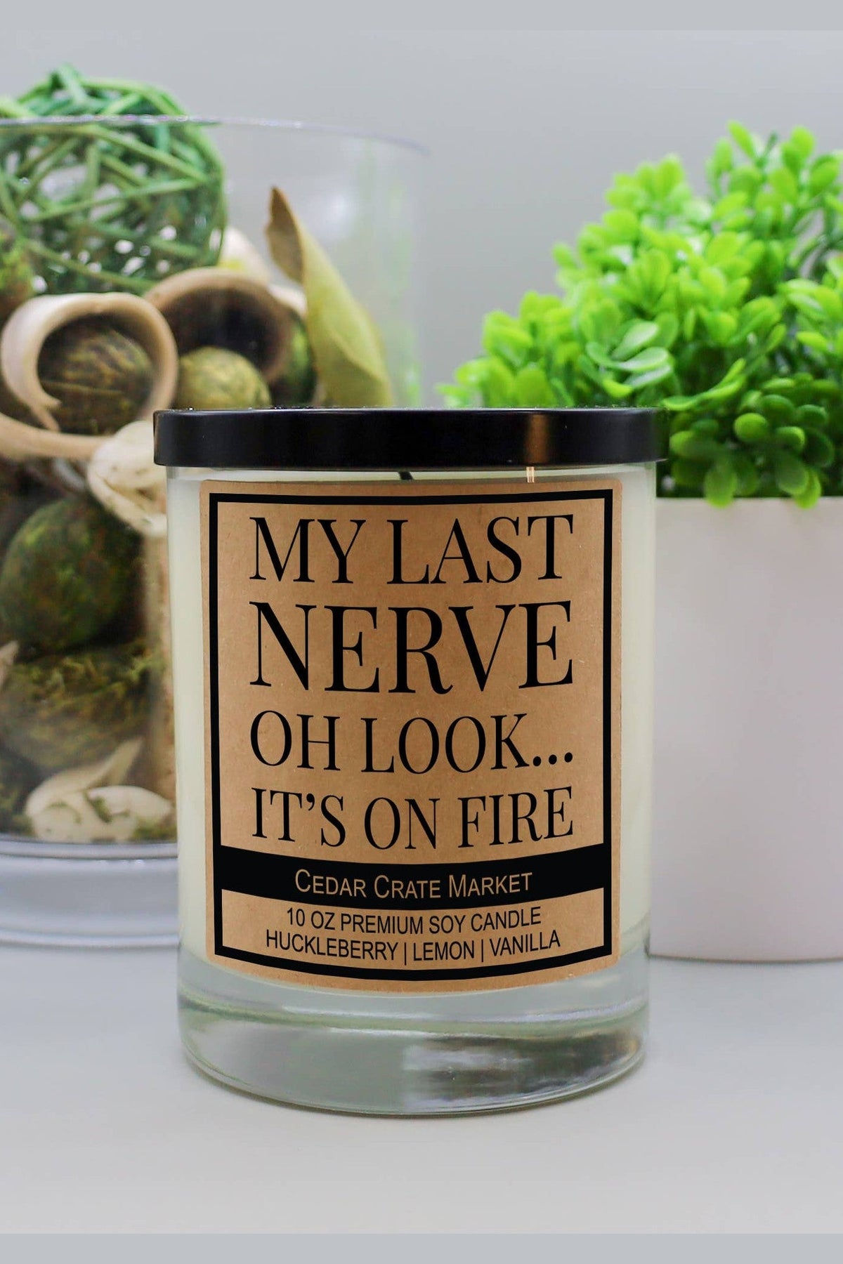 My Last Nerve, Oh Look It’s On Fire Soy Candle - Desert Sunday
