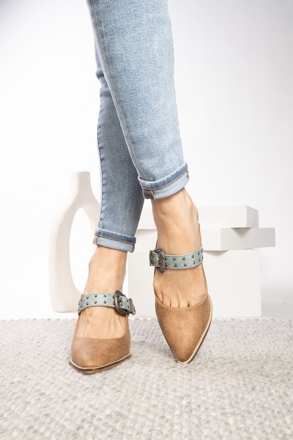 Saddle Up Mule Heel - Desert Sunday