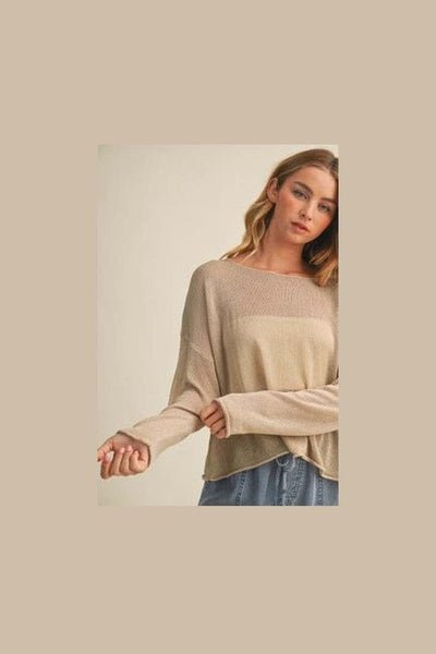 Sandstone Breeze Sweater - Desert Sunday