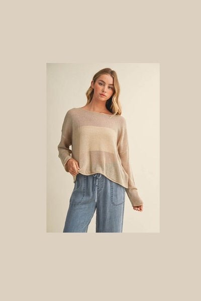 Sandstone Breeze Sweater - Desert Sunday