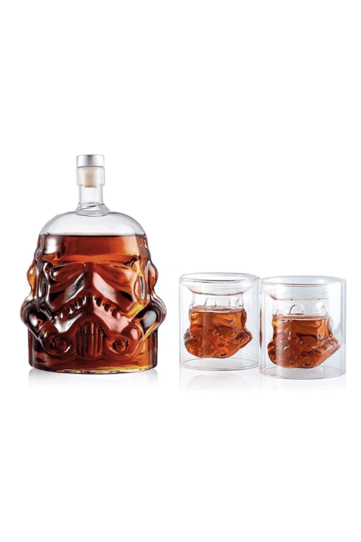 Stormtrooper Helmet Decanter & 2 Shot Glasses - Desert Sunday