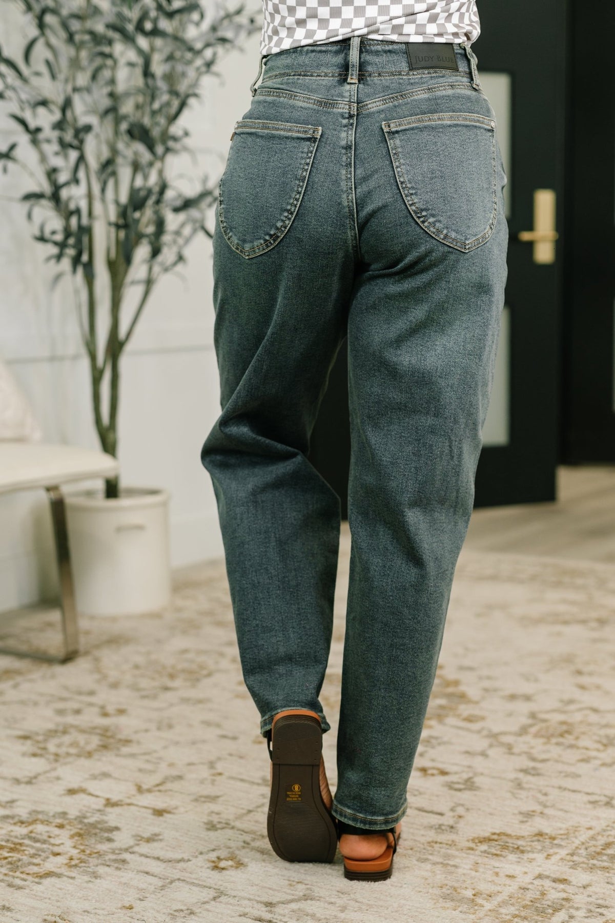 Teressa High Waist Marlow Jean with Hollywood Waist - Desert Sunday