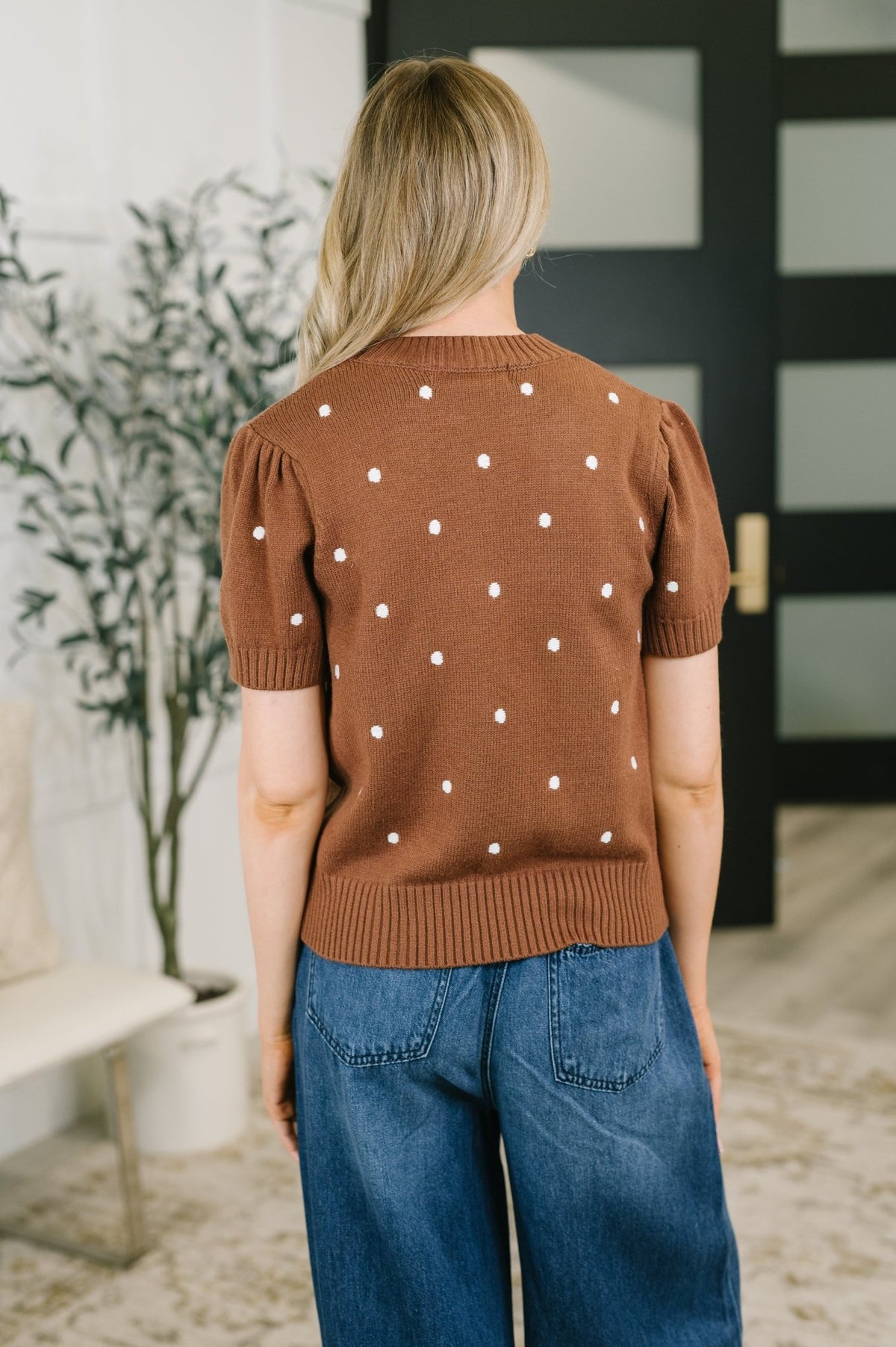 Undoubtedly Me High Neck Top - Desert Sunday