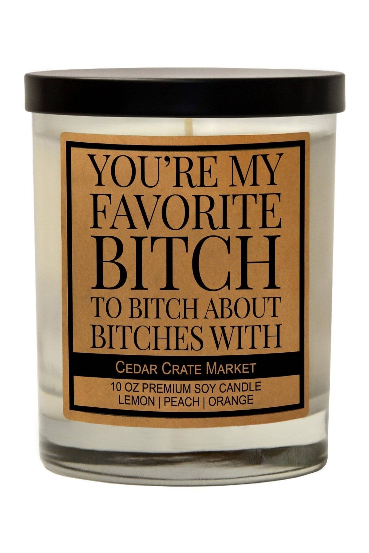 You’re My Favorite Bitch to Bitch About Bitches With Soy Candle - Desert Sunday