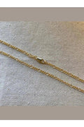 18K Gold Filled 2mm Rounded Figaro Chain - Desert Sunday