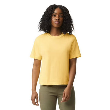 Comfort Color Boxed Tee in Butter