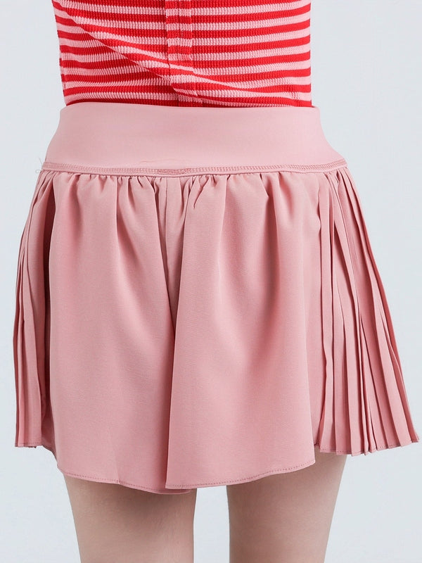 Summer Flirt Tennis Skort in Pink