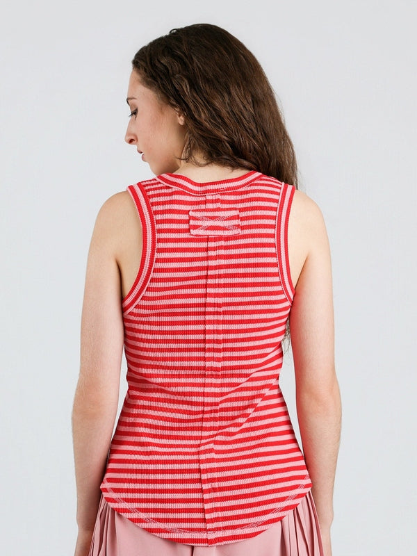 Summer Flirt Tank in Pink