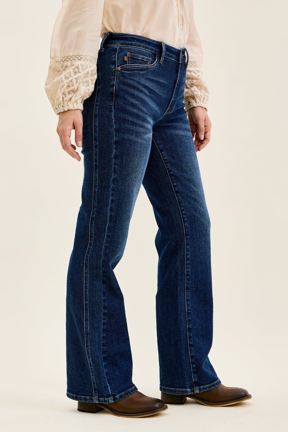 Alex Bootcut Jeans by Judy Blue - Desert Sunday