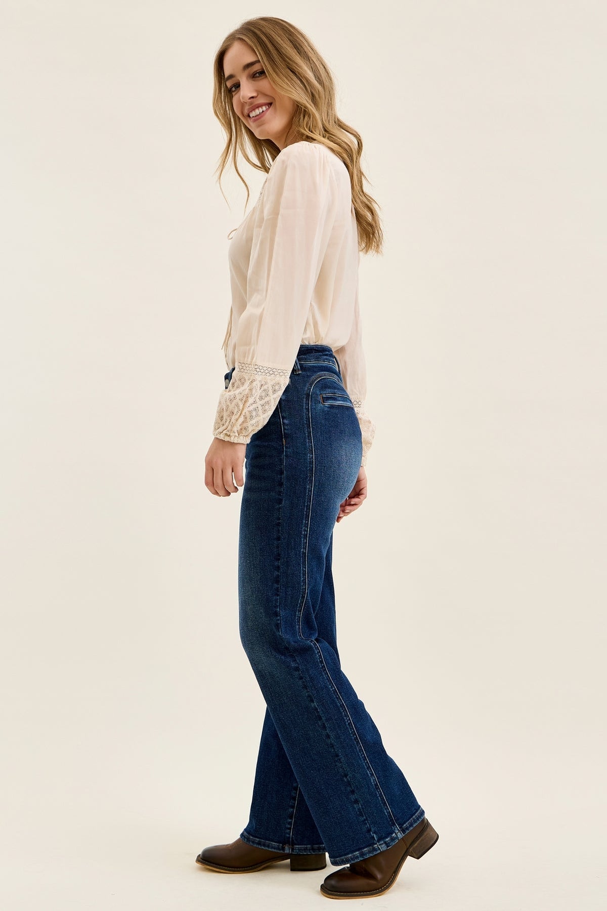 Alex Bootcut Jeans by Judy Blue - Desert Sunday
