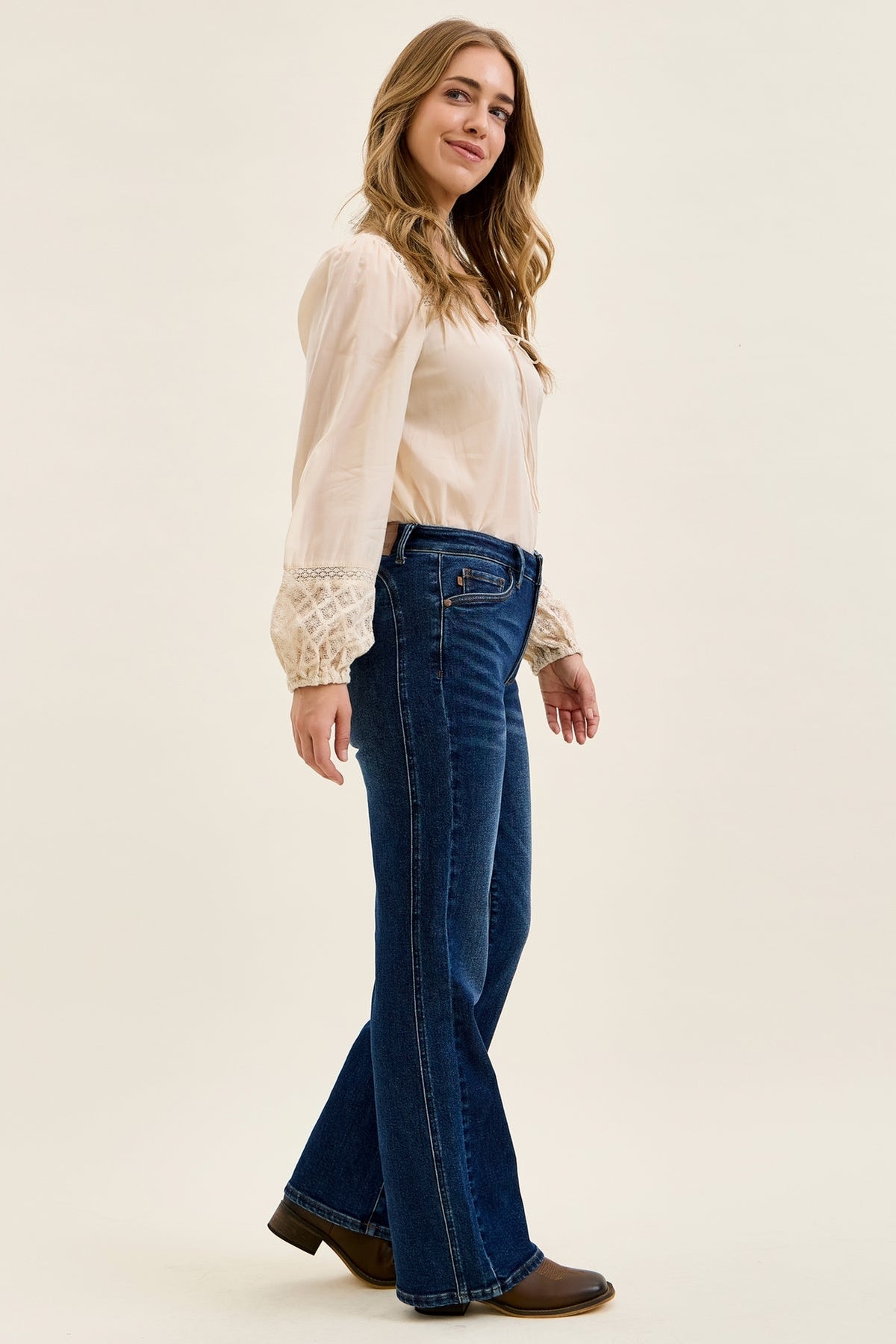 Alex Bootcut Jeans by Judy Blue - Desert Sunday