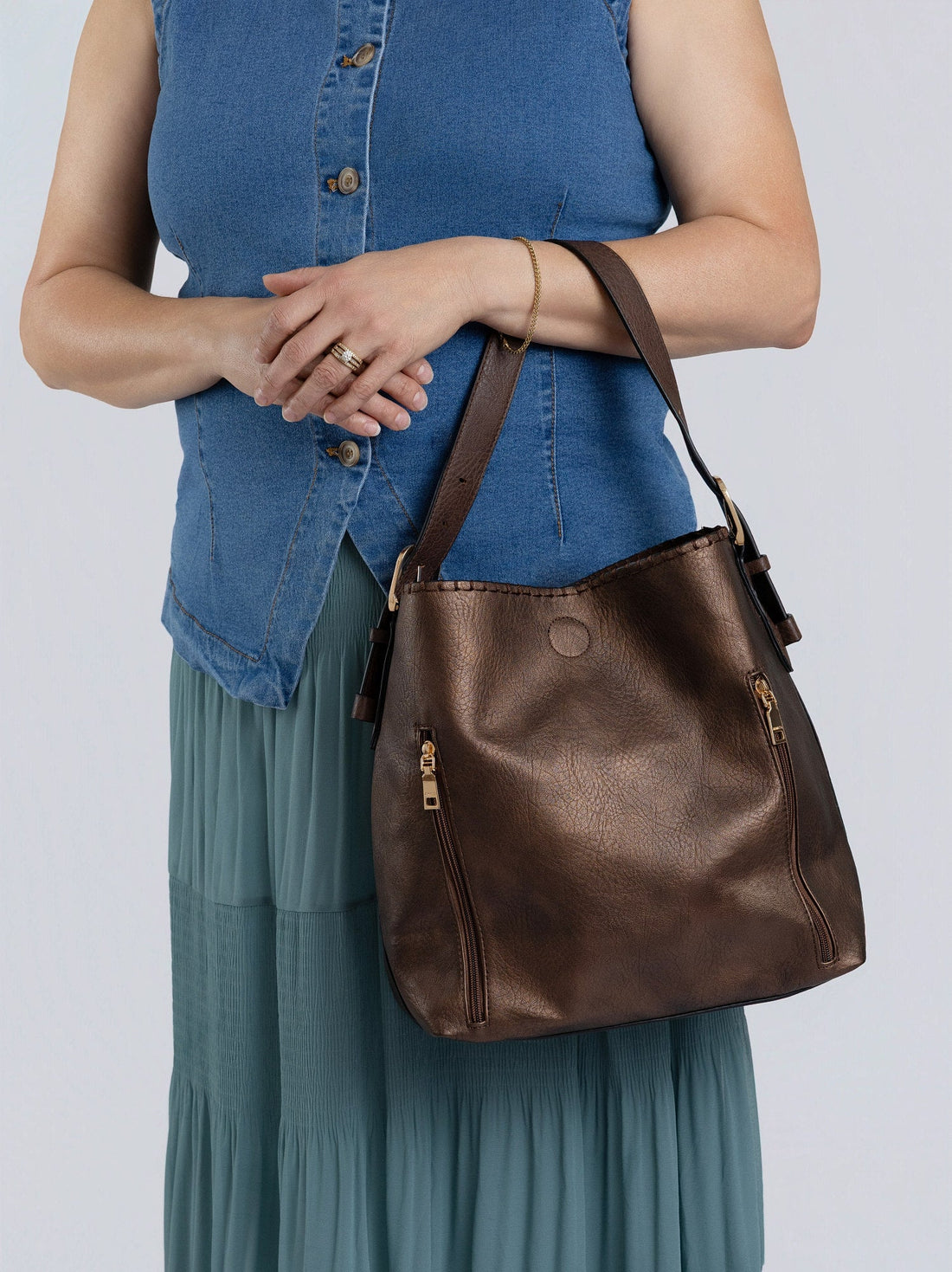 Alexa 2-in-1 Hobo Bag - Desert Sunday