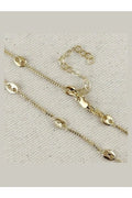 Ashley Box Chain Necklace 18K - Desert Sunday
