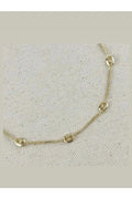 Ashley Box Chain Necklace 18K - Desert Sunday