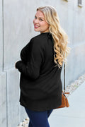 Basic Bae Full Size Round Neck Dropped Shoulder T-Shirt - Desert Sunday