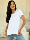 Basic Bae Full Size Round Neck Short Sleeve T-Shirt - Desert Sunday