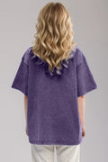 Basic Bae Round Neck Half Sleeve T-Shirt - Desert Sunday