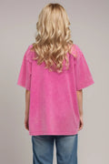 Basic Bae Round Neck Half Sleeve T-Shirt - Desert Sunday