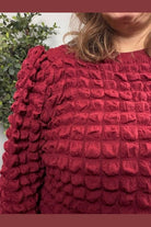 Berry Bliss Textured Top - Desert Sunday