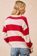 BiBi Christmas Merry Lettering Sweater - Desert Sunday