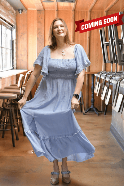 Blue Haven Dress - Desert Sunday