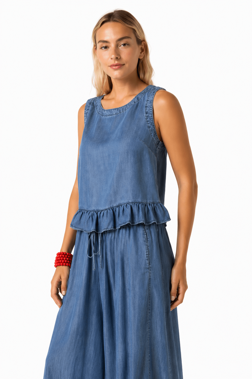 Blue Horizon Top - Desert Sunday