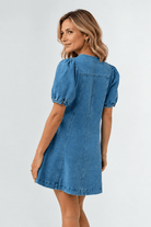 Blue Sky Denim Dress - Desert Sunday