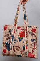 Blush Floral Tote Bag - Desert Sunday