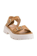 Boardwalk Sandal in Camel - Desert Sunday