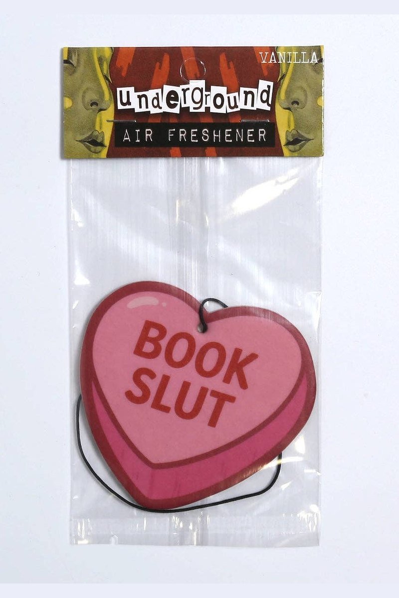 Book Slut Candy Heart Air Freshener - Desert Sunday