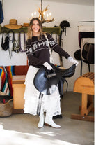Bridle & Buckle Sweater - Desert Sunday