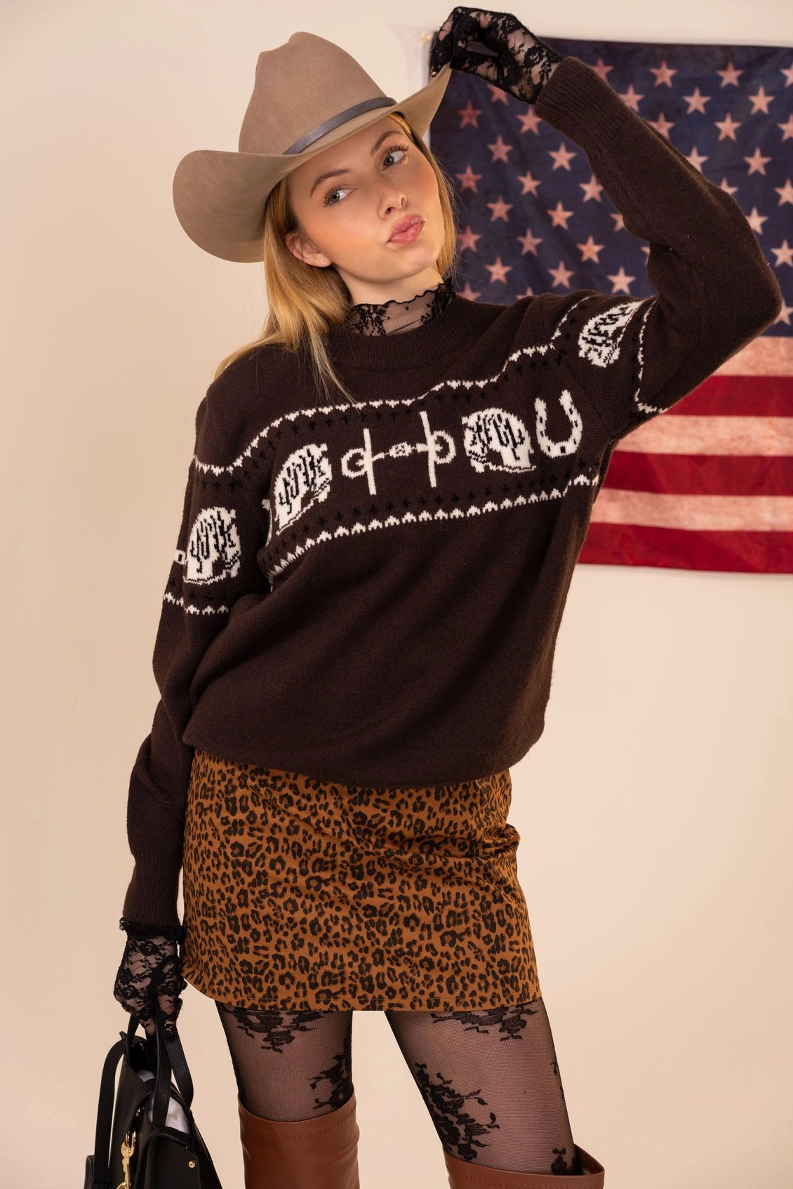 Bridle & Buckle Sweater - Desert Sunday