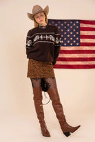 Bridle & Buckle Sweater - Desert Sunday