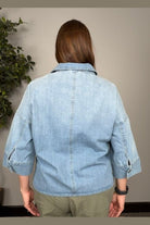 Candace Patch Pocket Denim top - Desert Sunday