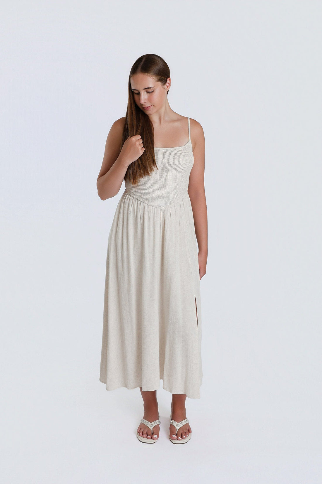 Canyon Moon Cotton Summer Dress - Desert Sunday