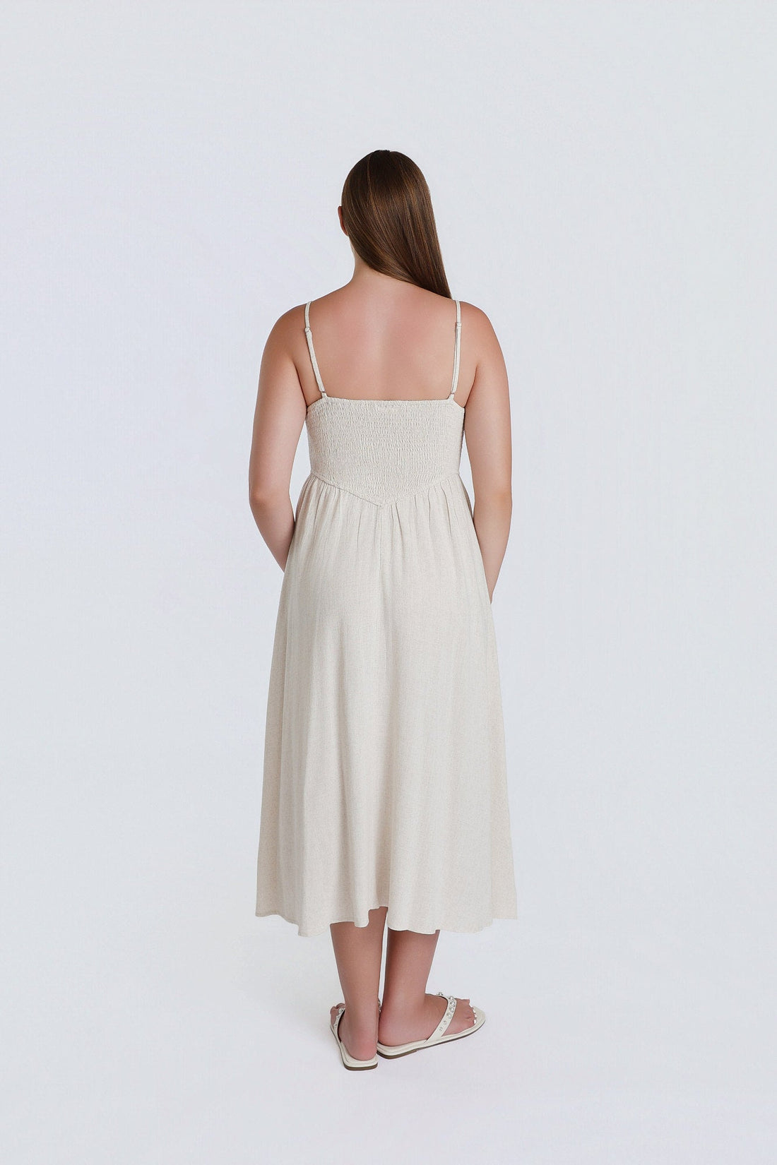 Canyon Moon Cotton Summer Dress - Desert Sunday