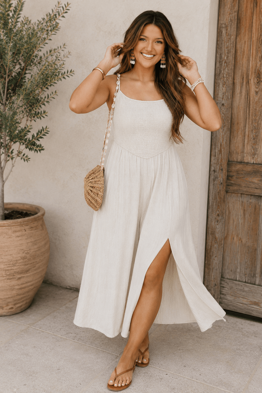 Canyon Moon Midi Dress - Desert Sunday