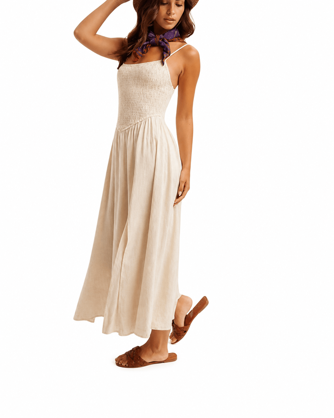 Canyon Moon Midi Dress - Desert Sunday
